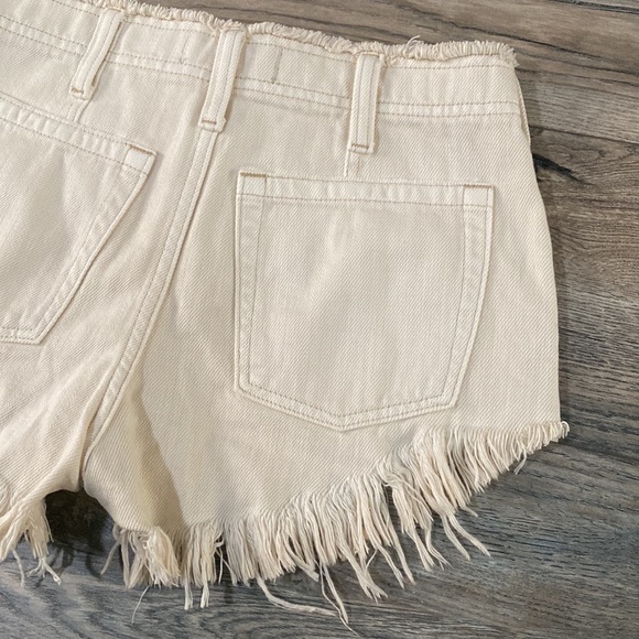 Free people creamy shorts NWOT - Picture 7 of 11